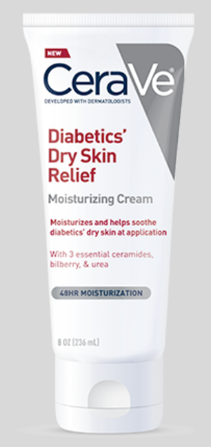 Diabetics Dry Skin Relief - Moisterizing Cream